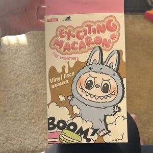 Exciting Macaron White Labubu